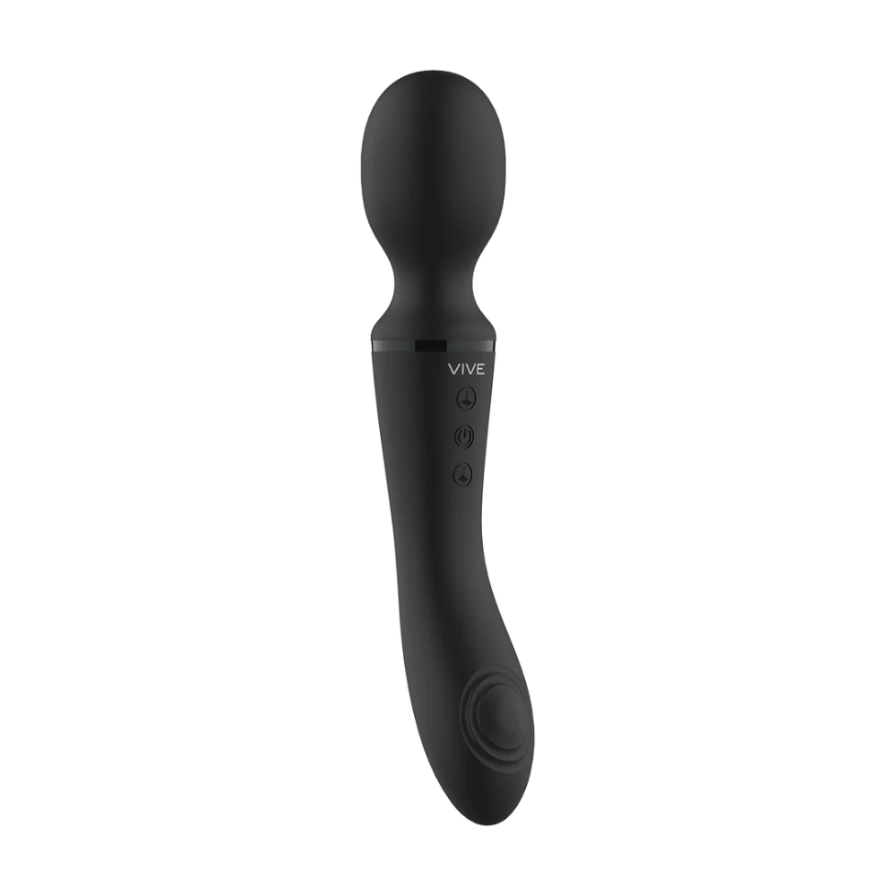 SHOTS - Enora Wand & Vibrator – Black