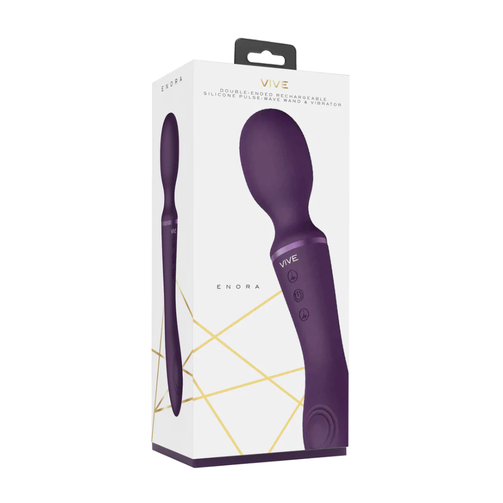 SHOTS - Enora Wand & Vibrator – Purple