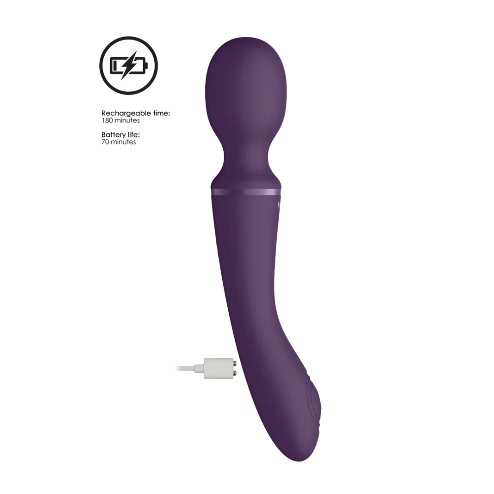 SHOTS - Enora Wand & Vibrator – Purple