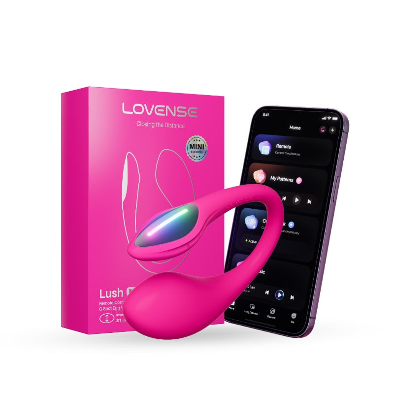 Lovense - Lush Mini App-Controlled Wearable Egg Vibrator