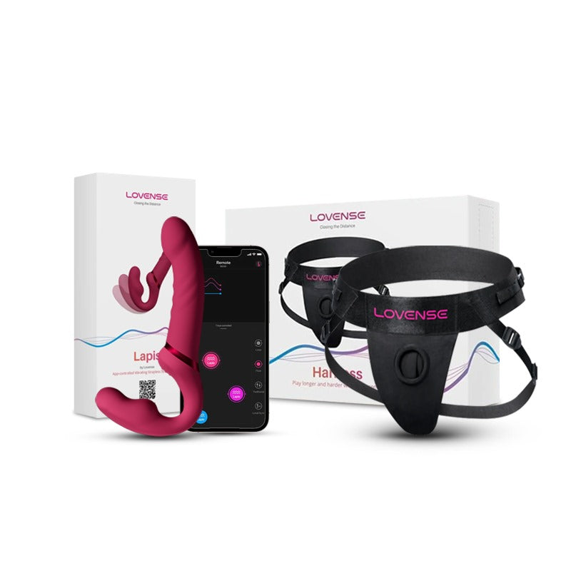 Lovense - Lapis App-Controlled Strapless Dildo