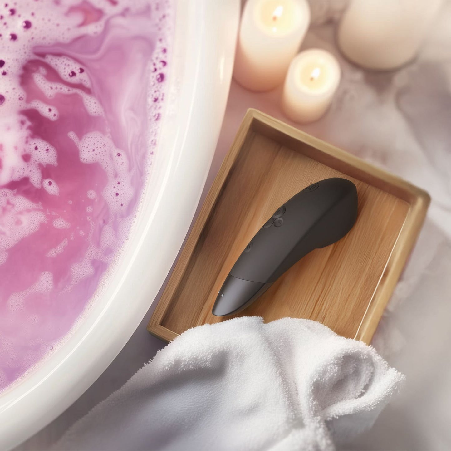 Womanizer - Enhance 2-in-1 Clitoral Stimulator - Black