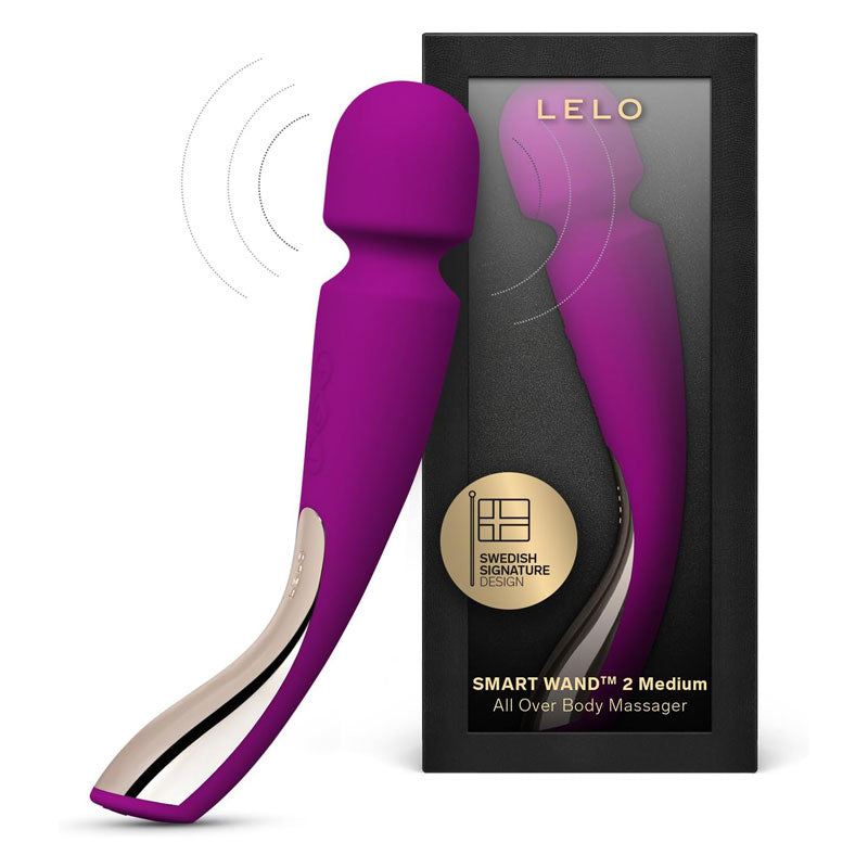 Lelo - Smart Wand 2 Medium - Deep Rose