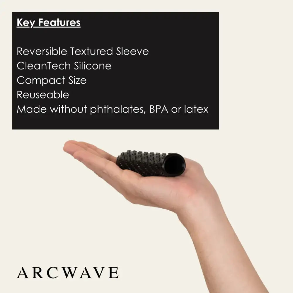 Arcwave Ghost Double Sided Pocket Masturbator - Black