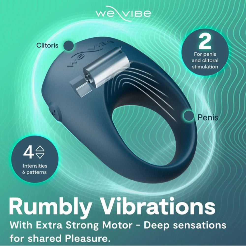 We-Vibe Pivot 2 delivering powerful rumbly vibrations for couples