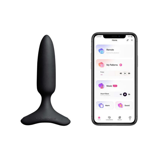 Lovense - Hush 2 (1 in) - Bluetooth Remote-Controlled Butt Plug