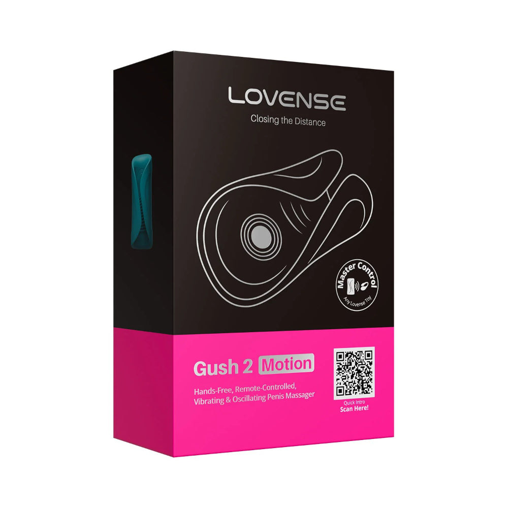Lovense - Gush 2 Motion App-Controlled Oscillating Massager