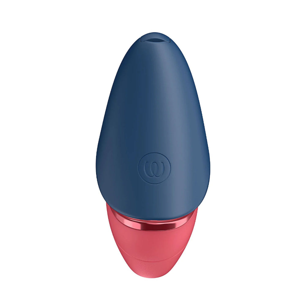 Bottom view of the Womanizer Next Liberty displaying its rounded ergonomic base and shape.