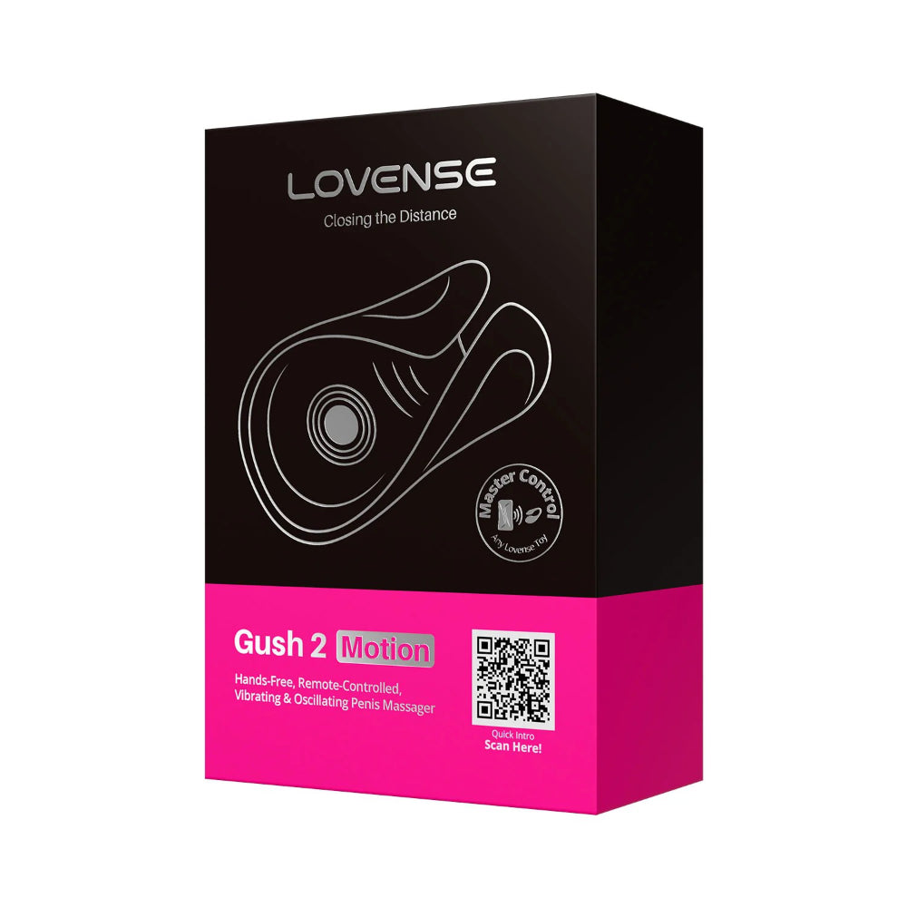 Lovense - Gush 2 Motion App-Controlled Oscillating Massager