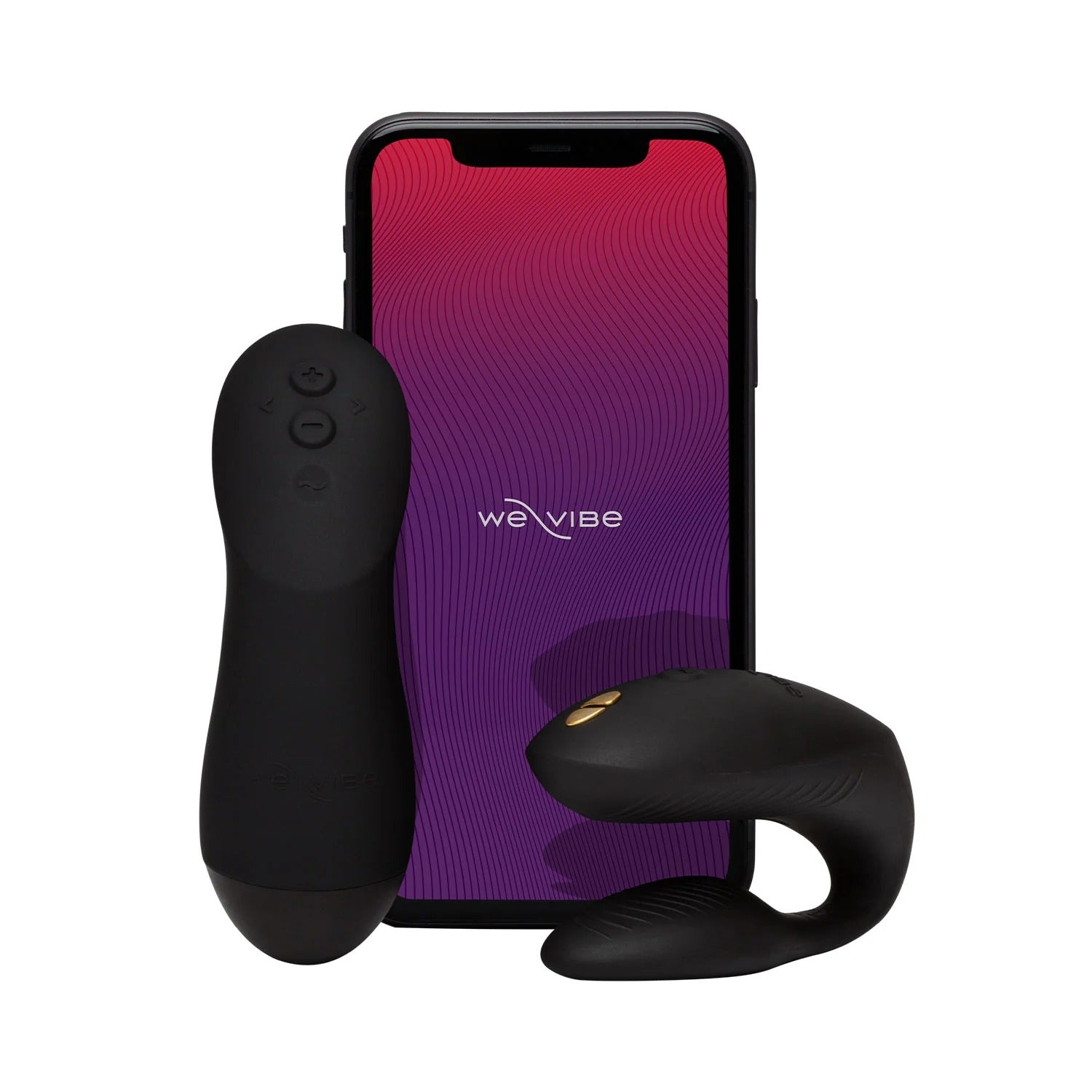 We-Vibe Chorus Pro connected to the We-Connect app displayed on a smartphone screen.