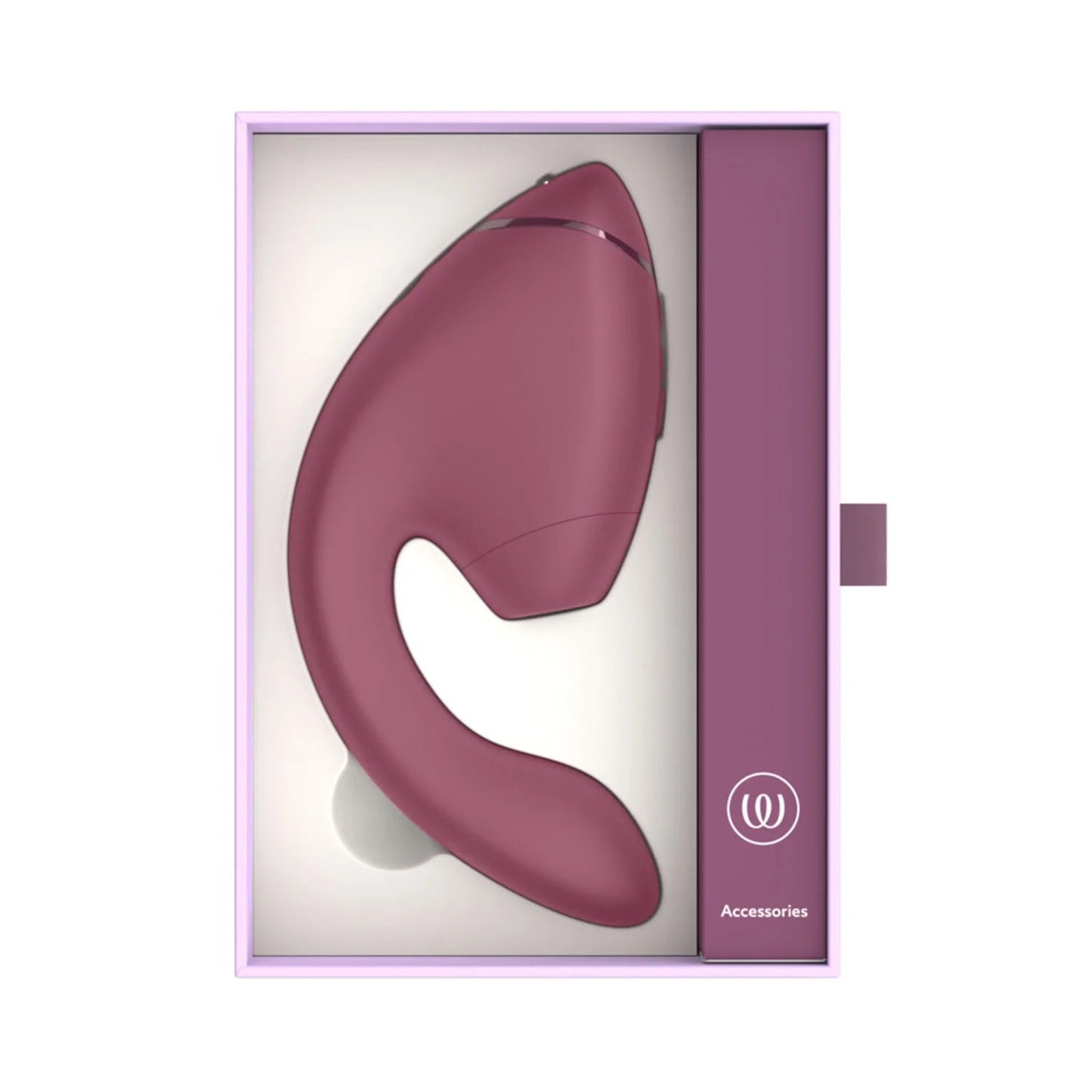 Womanizer Next Duo - 3D Pleasure Air 2-in-1 Vibrator - Dusky Pink