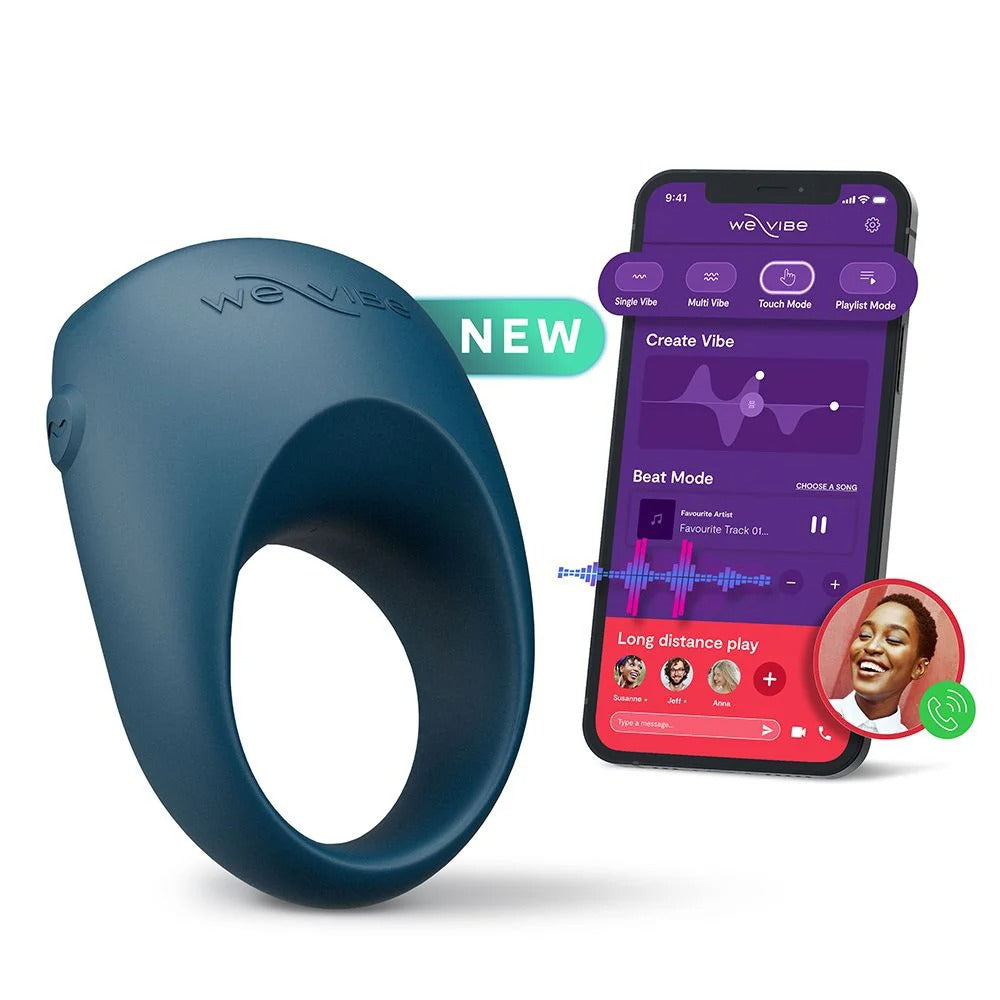 We-Vibe app controlling Pivot 2 vibrations from smartphone screen