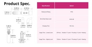 Lovense Spinel – Ultra High-Speed Thrusting & Vibrating App Dildo with Heating