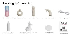 Lovense Spinel – Ultra High-Speed Thrusting & Vibrating App Dildo with Heating