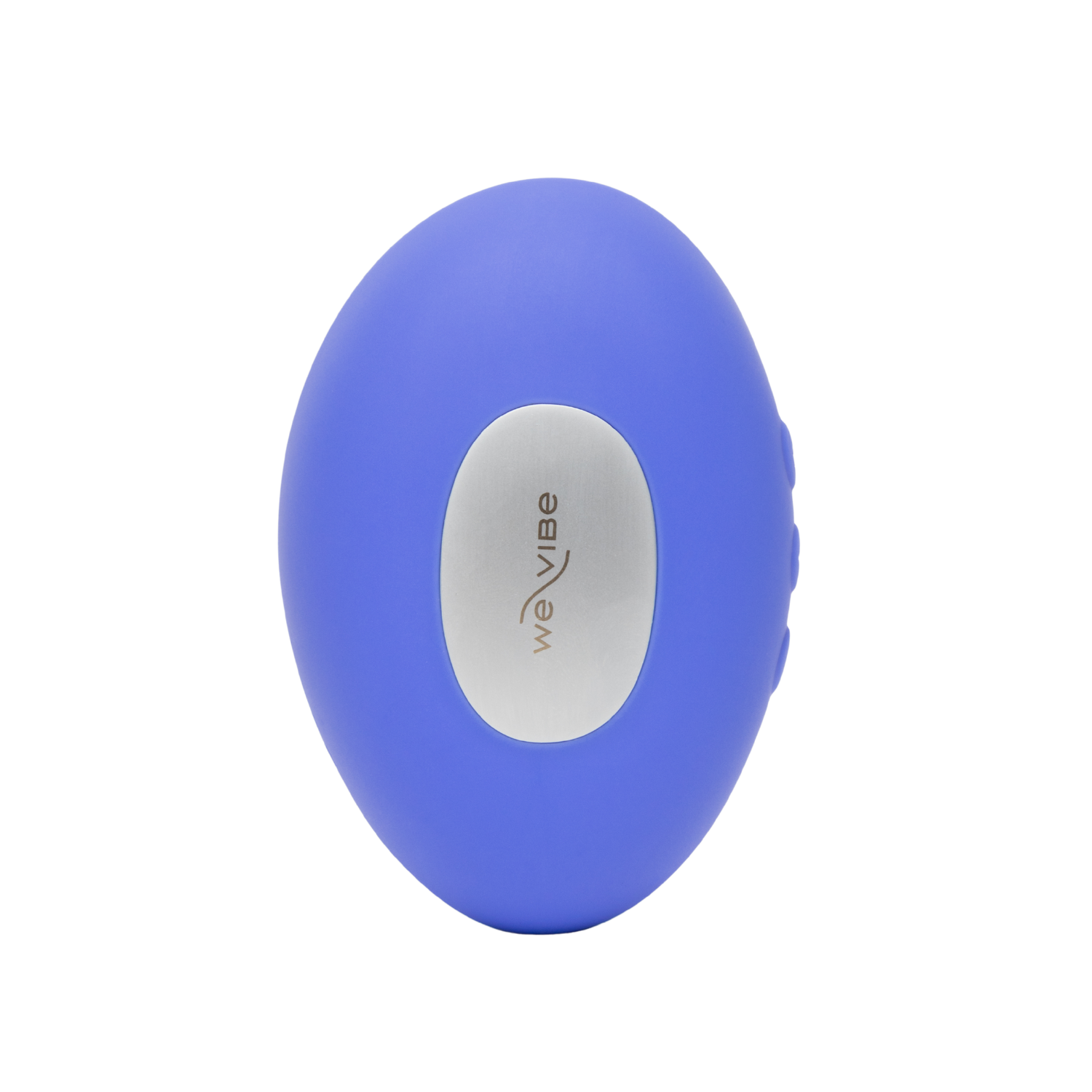 Front view of We-Vibe Temp in lavender blue with smooth finish.
