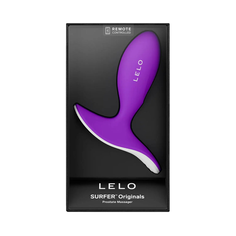 Prostate vibrator presented with branded box in premium display for elegant packaging.