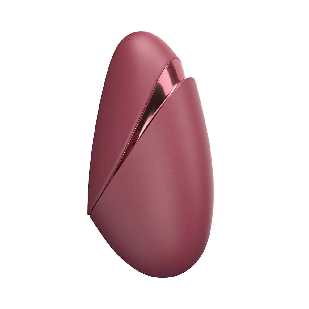 Back view of the Womanizer Next Liberty featuring its sleek curved profile and compact design.