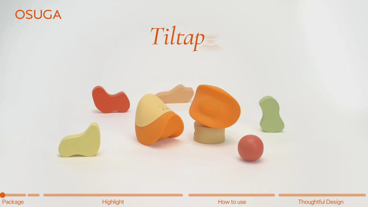 Tiltap key features including waterproof and rechargeable design
