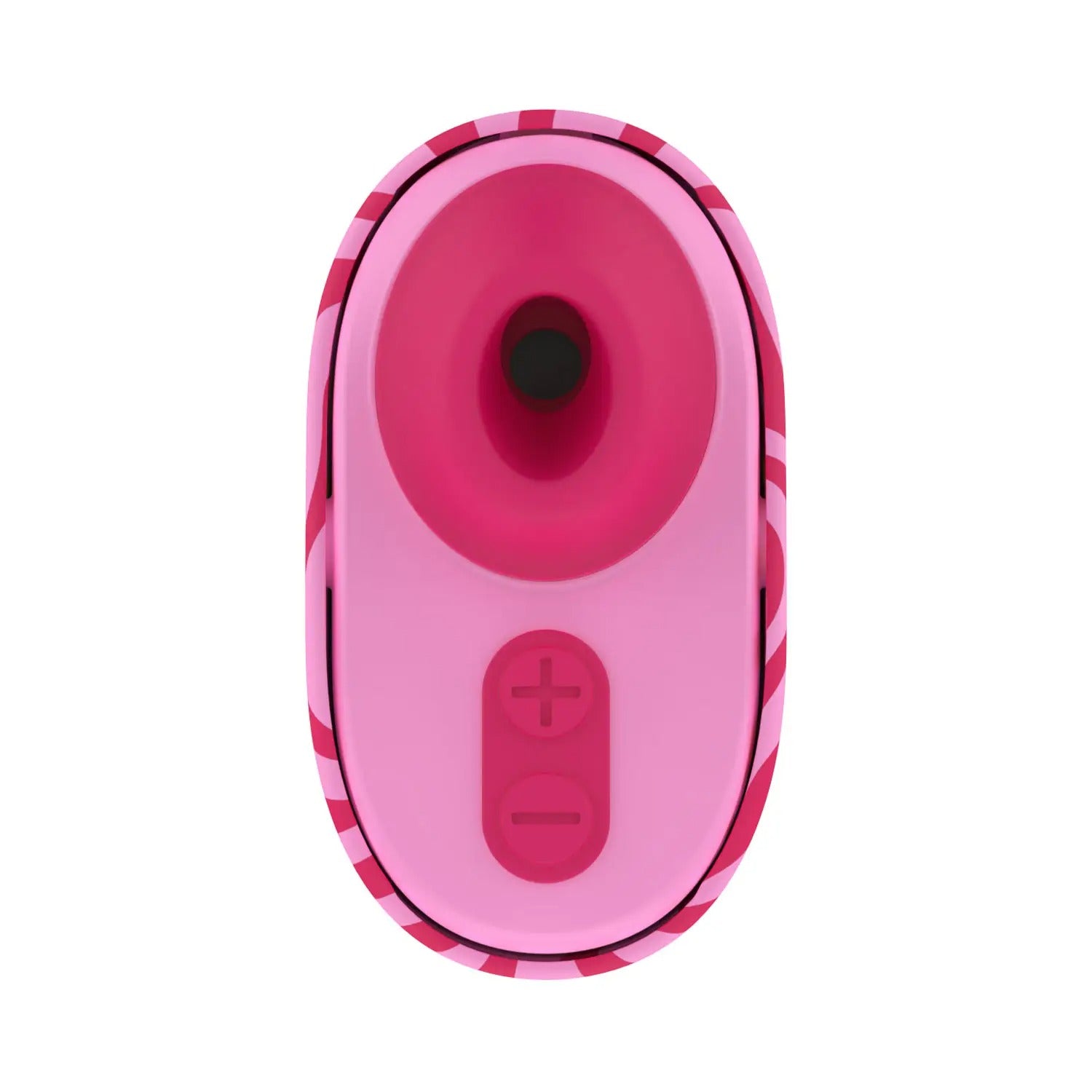 Front view of ROMP Spin showing soft silicone stimulation opening.