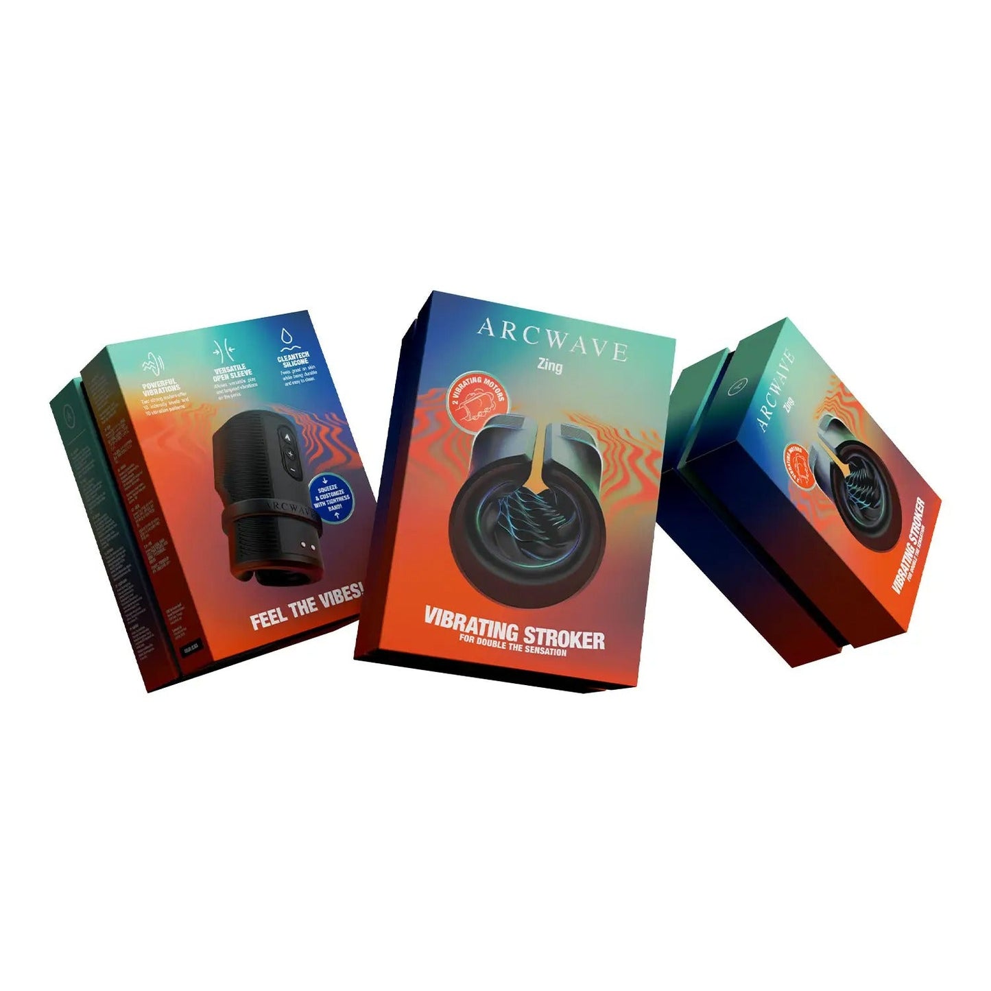 Arcwave - Zing Dual Motors Vibrating Stroker