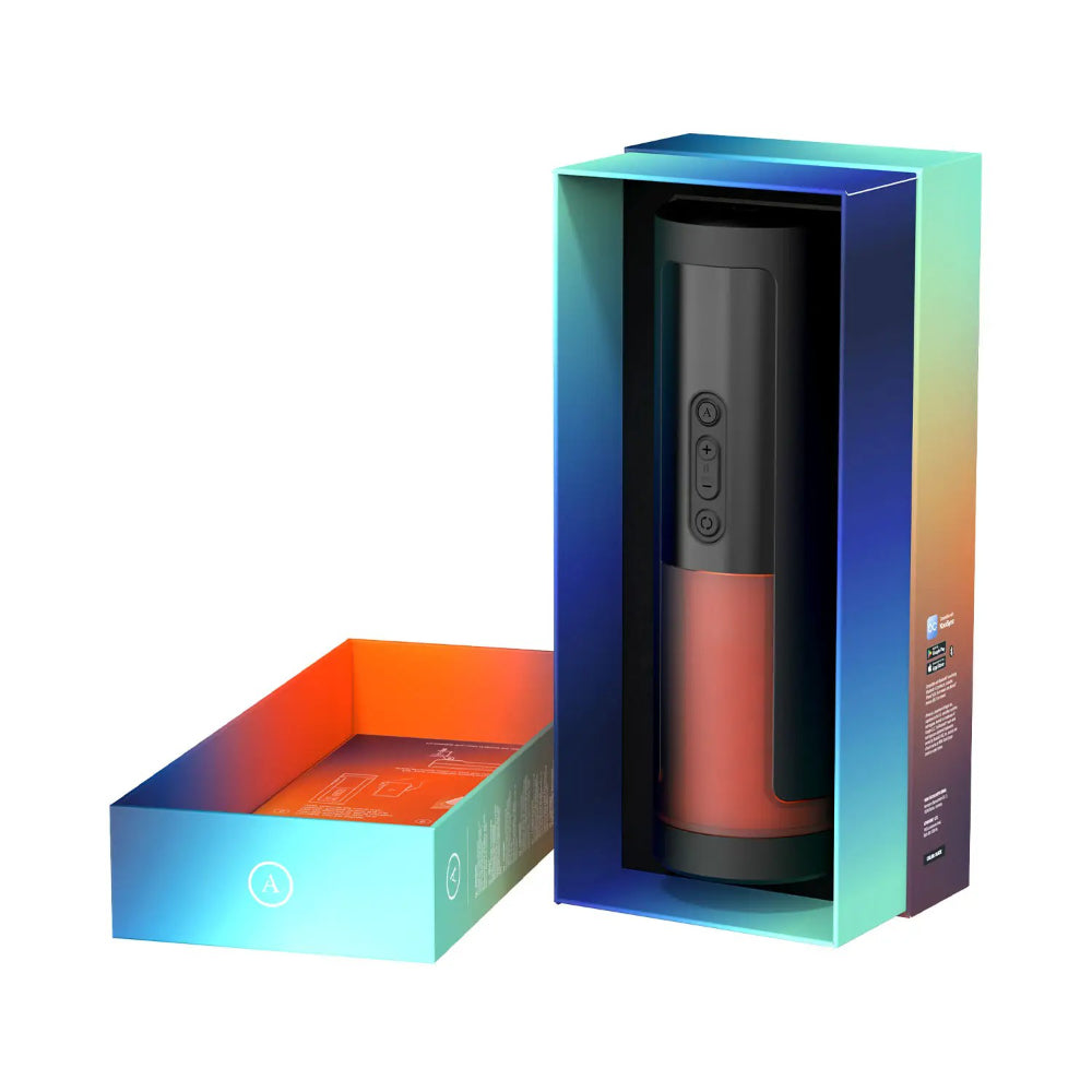 Arcwave Thruster luxury retail packaging with modern gradient presentation box