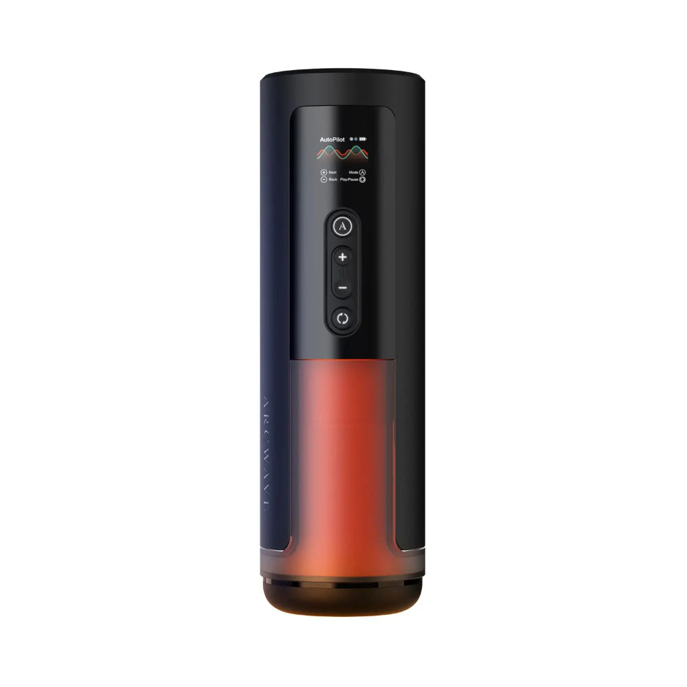 Side profile of Arcwave Thruster automatic stroker with sleek ergonomic design