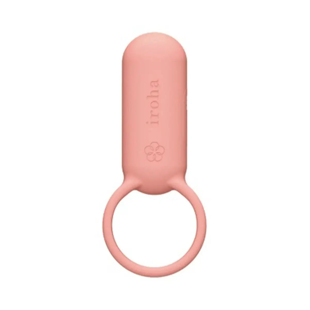 Iroha SVR Vibrating Cock Ring Coral Pink flexible silicone ergonomic design Singapore