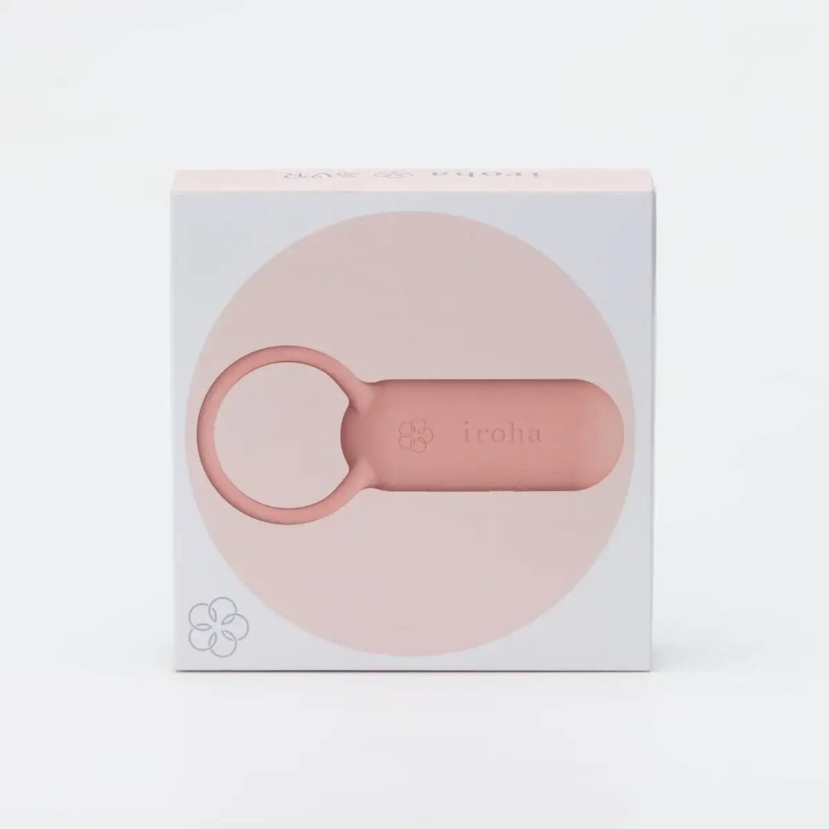 Iroha SVR Vibrating Cock Ring Coral Pink body-safe silicone smooth texture Singapore