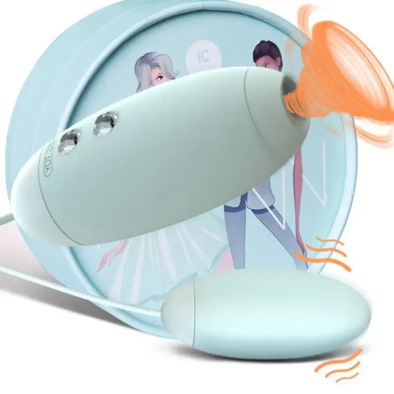 KISSTOY® Miss VV - Dual Action Cunnilingus Egg Vibrator - Frisky Business Adult Sex Toys Shop