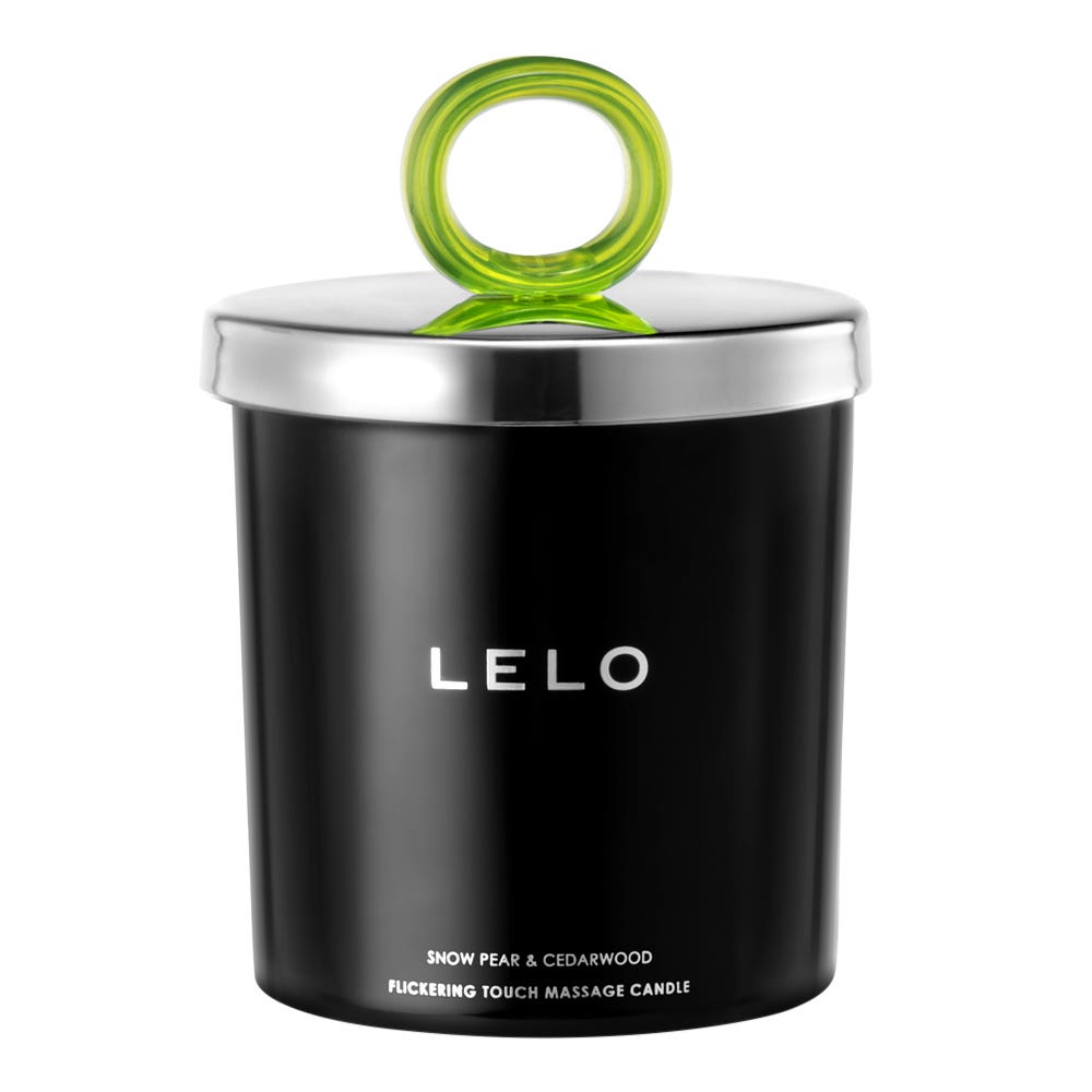 LELO - Flickering Touch Massage Candle - Snow Pear & Cedarwood - FRISKY BUSINESS SG