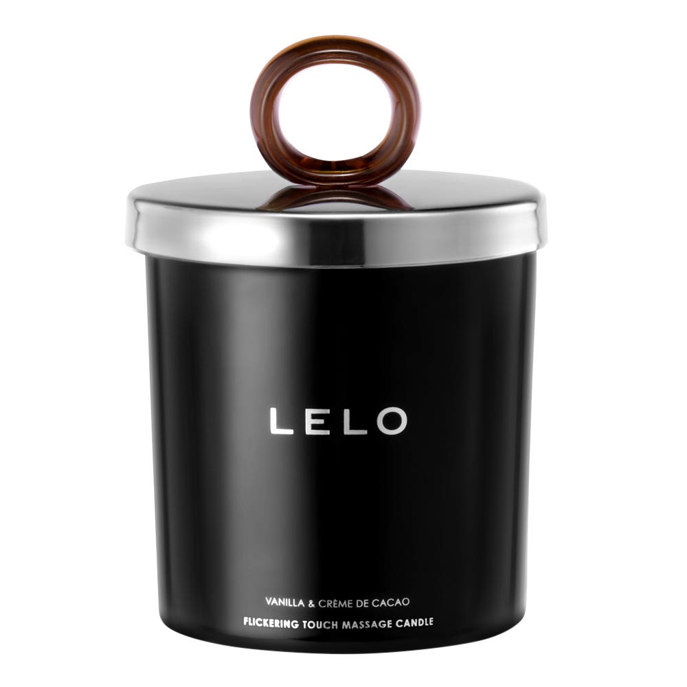 LELO - Flickering Touch Massage Candle - Vanilla & Crème De Cacao - FRISKY BUSINESS SG