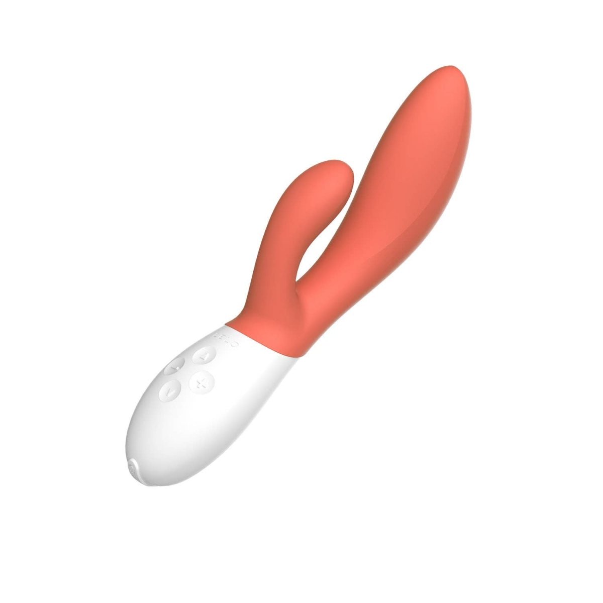 Lelo - Ina™ 3 - Rabbit Vibrator - Coral Red - FRISKY BUSINESS SG