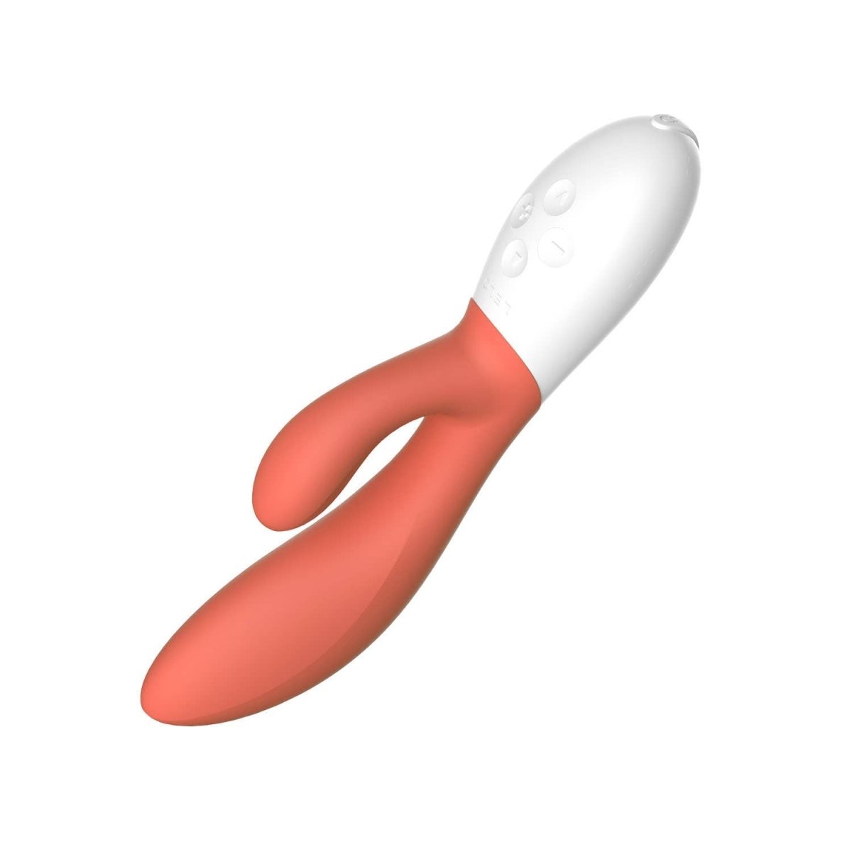 Lelo - Ina™ 3 - Rabbit Vibrator - Coral Red - FRISKY BUSINESS SG