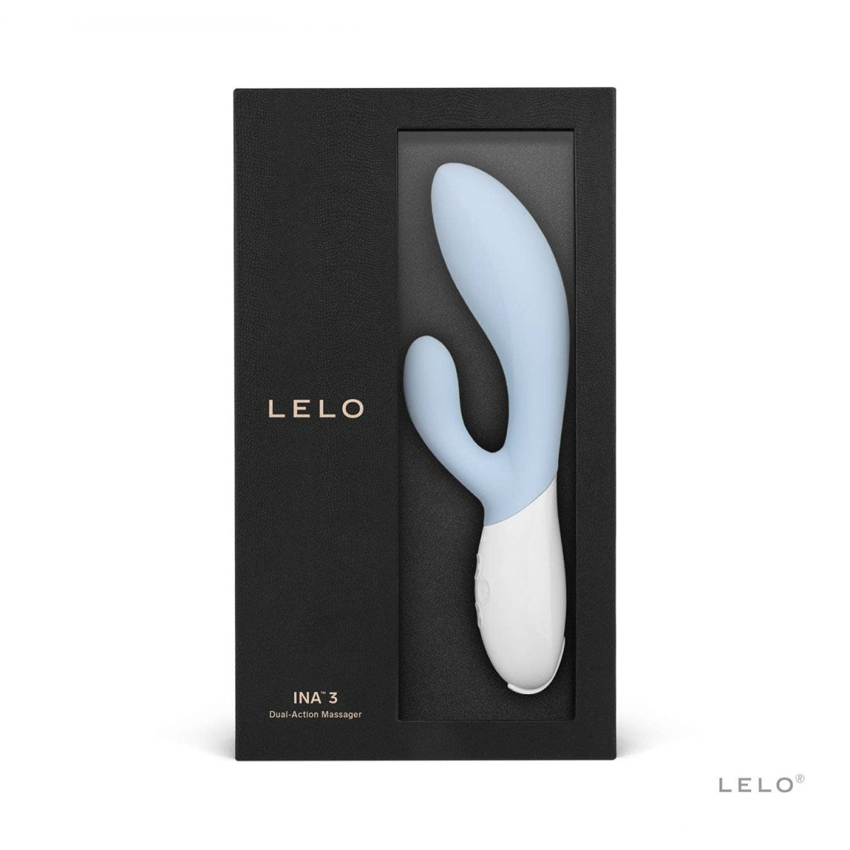 Lelo - Ina™ 3 - Rabbit Vibrator - Seafoam - FRISKY BUSINESS SG