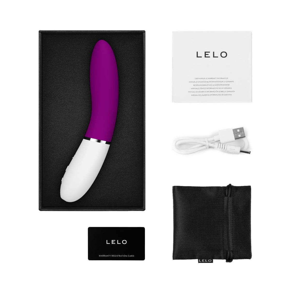 Lelo - Liv 3 App-Controlled G-Spot Vibrator Deep Rose