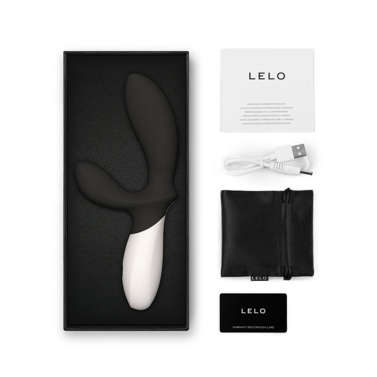 LELO - Loki Wave 2 Vibrating Prostate Massager - Black - FRISKY BUSINESS SG