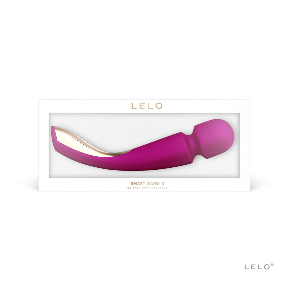 LELO - Smart Wand 2 - Large - Deep Rose - FRISKY BUSINESS SG