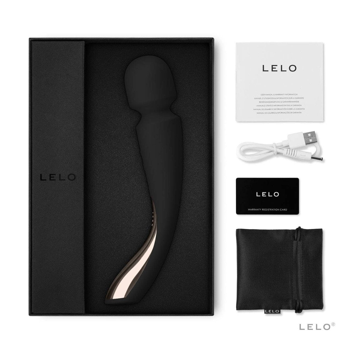 Lelo - Smart Wand 2 Medium - Black