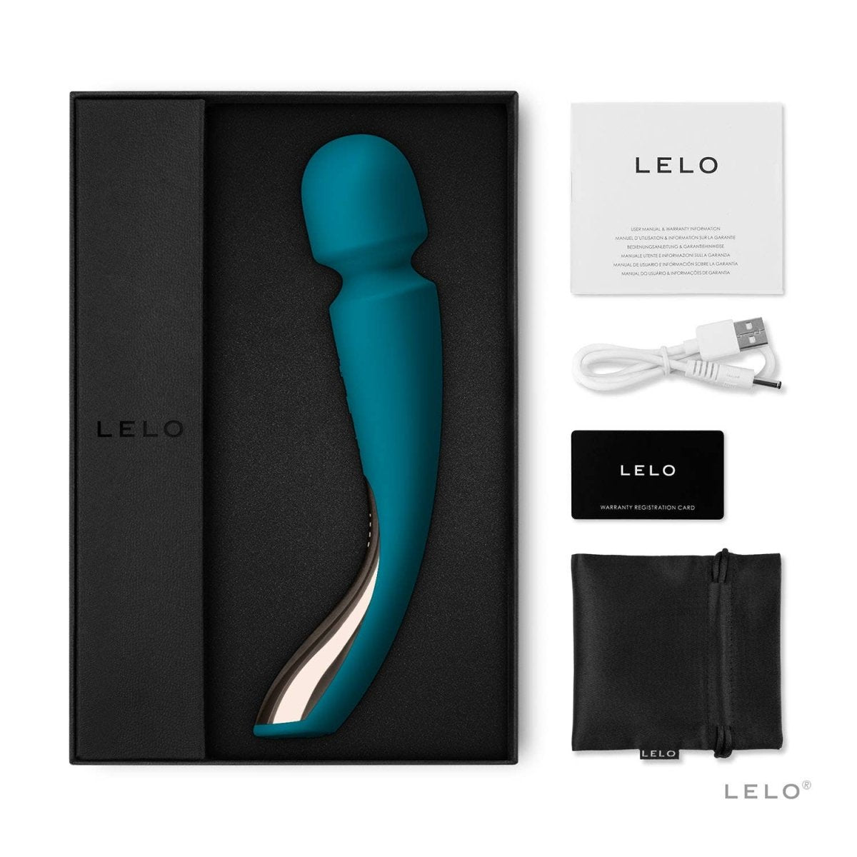 Lelo - Smart Wand 2 Medium - Ocean Blue