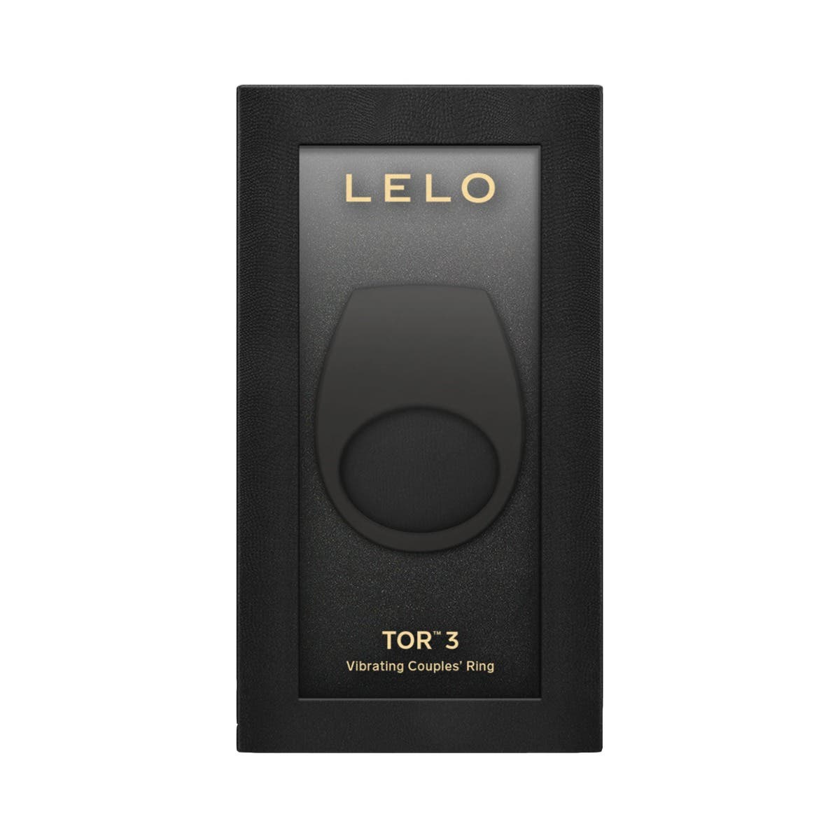 LELO - Tor 3 App-Controlled Vibrating Couple's Ring - Black - FRISKY BUSINESS SG