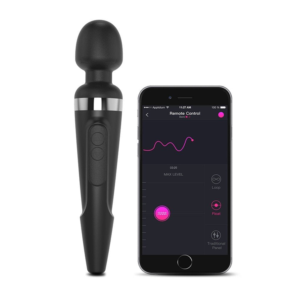 Lovense - Domi Wand 2 App Controlled Super Powerful Mini Wand - FRISKY BUSINESS SG