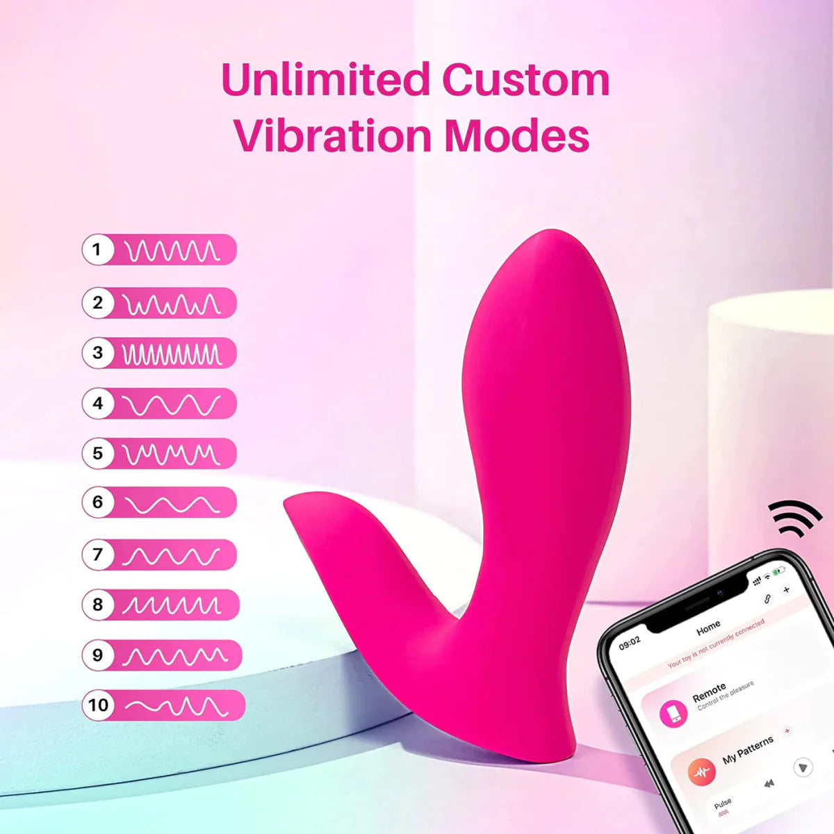 Lovense Flexer - Bluetooth Insertable Dual Panty Vibrator - FRISKY BUSINESS SG