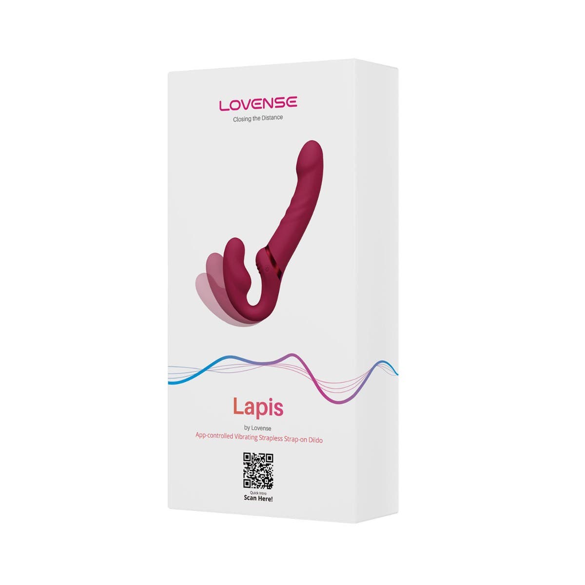 Lovense - Lapis App-Controlled Strapless Dildo