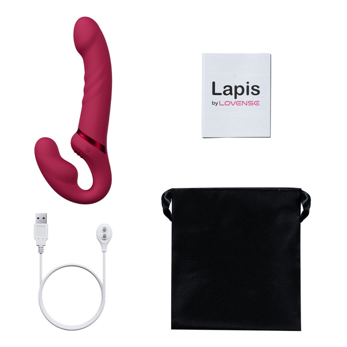 Lovense - Lapis App-Controlled Strapless Dildo