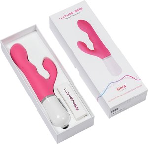 Lovense - Nora App Controlled Rotating Rabbit Vibrator - FRISKY BUSINESS SG