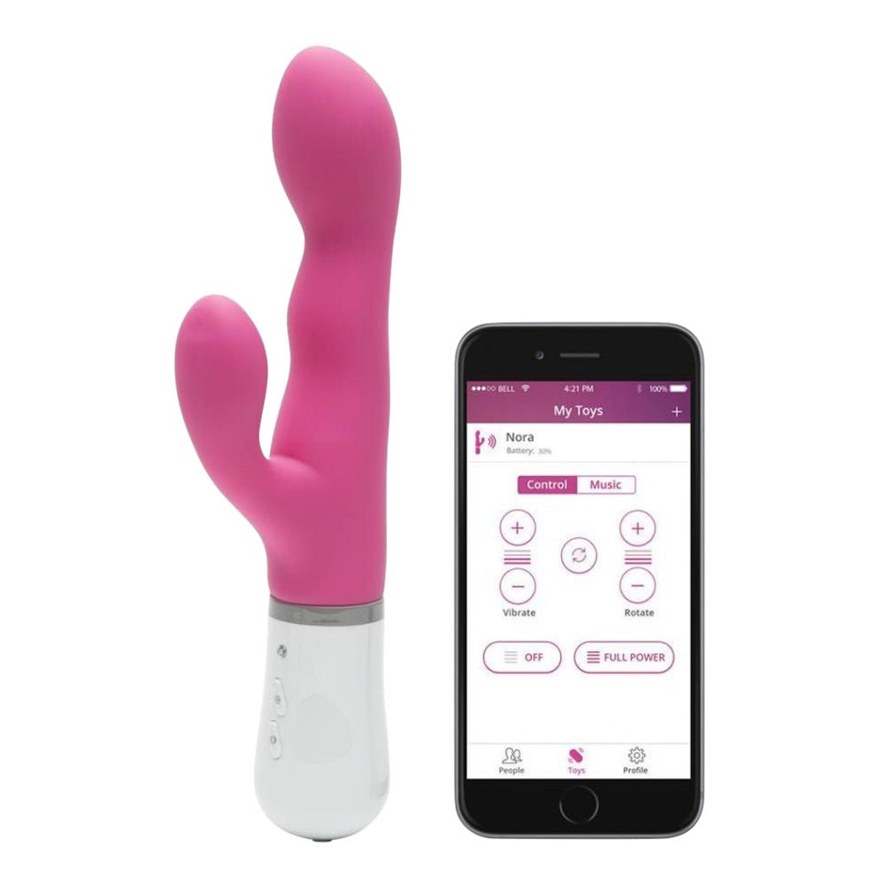Lovense - Nora App Controlled Rotating Rabbit Vibrator - FRISKY BUSINESS SG