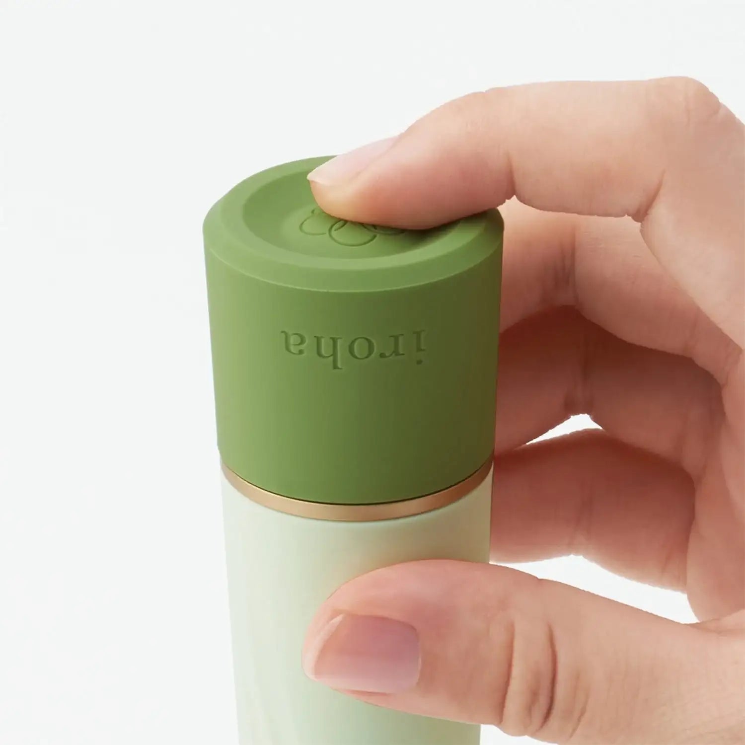 Iroha Rin + Hisui Momosango Mini Wand Vibrator Milk Green curved tip gentle stimulation Singapore
