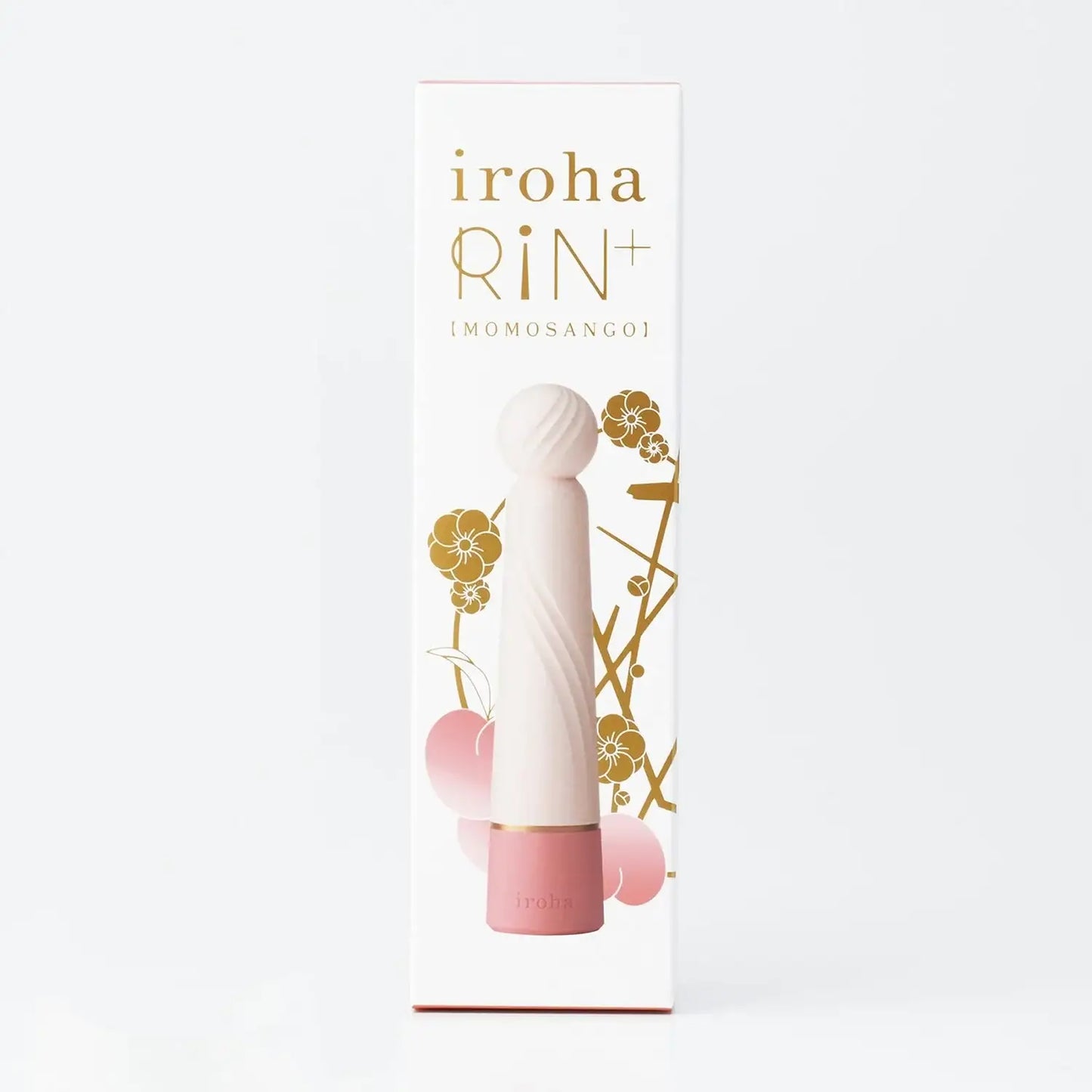 Iroha Rin+ Sango Mini Wand Vibrator Rose Petal Pink lightweight portable personal massager Singapore