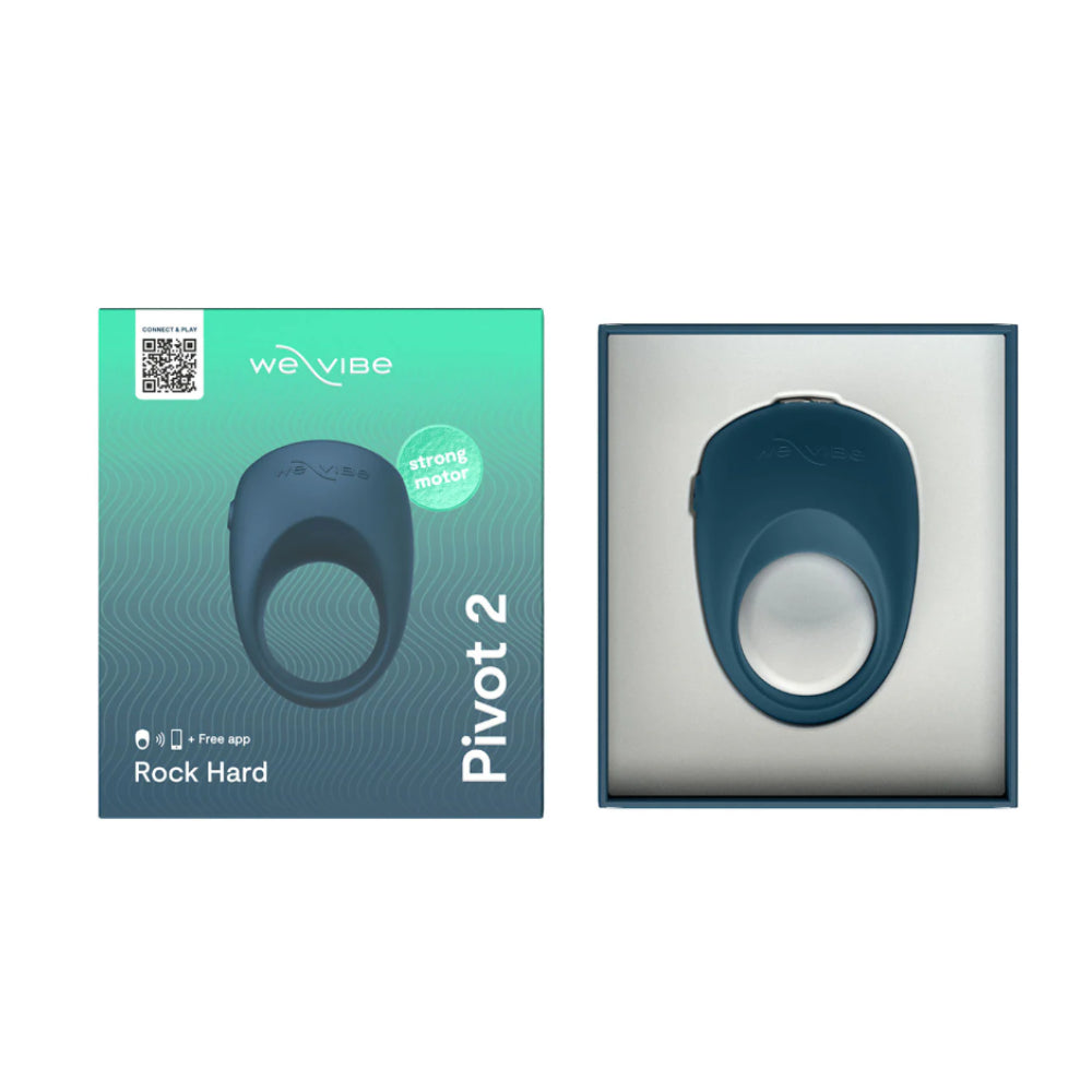 We-Vibe Pivot 2 couples ring displayed inside branded presentation box