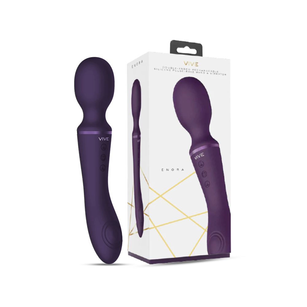 SHOTS - Enora Wand & Vibrator – Purple